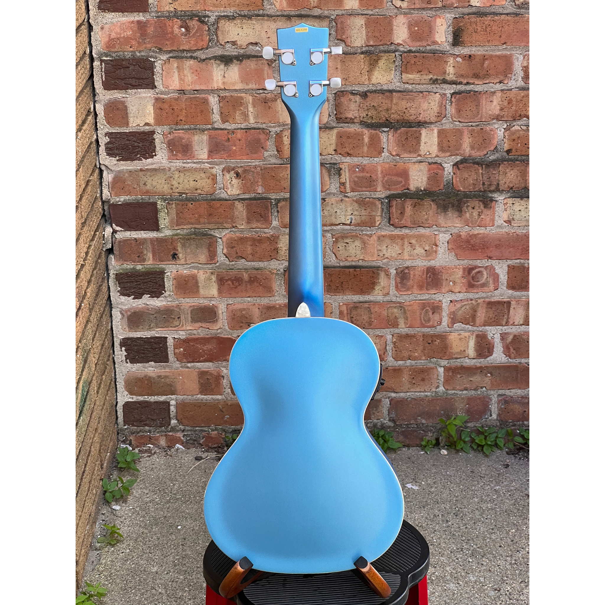 Kala Lake Shore Blue Archtop Tenor Ukulele