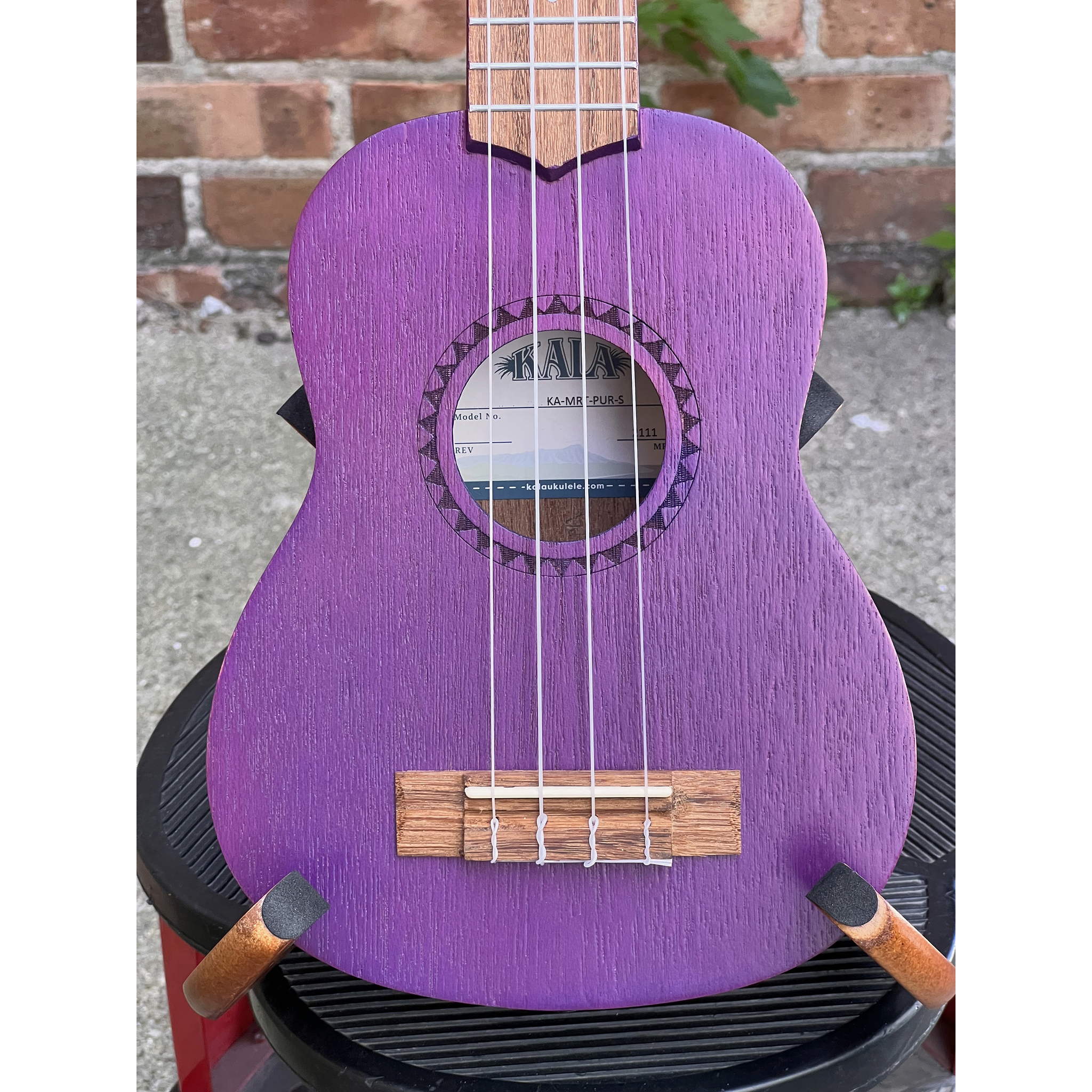 Kala Purple Stained Meranti Soprano Ukulele