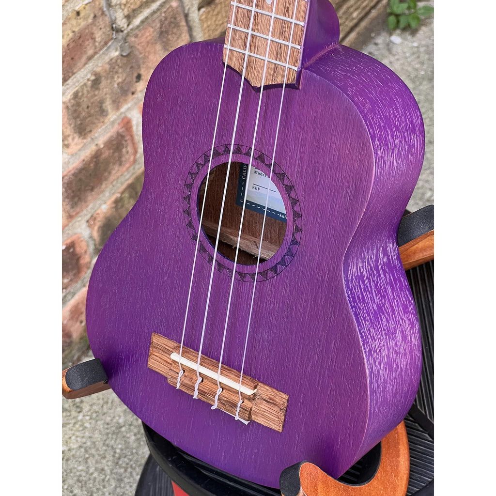 Kala Purple Stained Meranti Soprano Ukulele