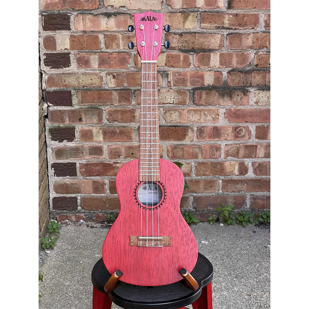 Kala Red Stained Meranti Concert Ukulele