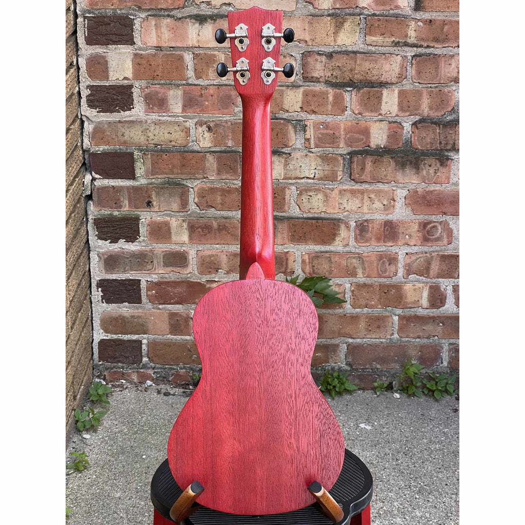Kala Red Stained Meranti Concert Ukulele