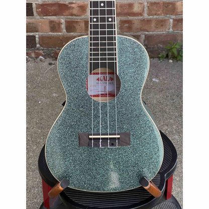Kala Rhapsody In Blue Sparkle Concert Ukulele