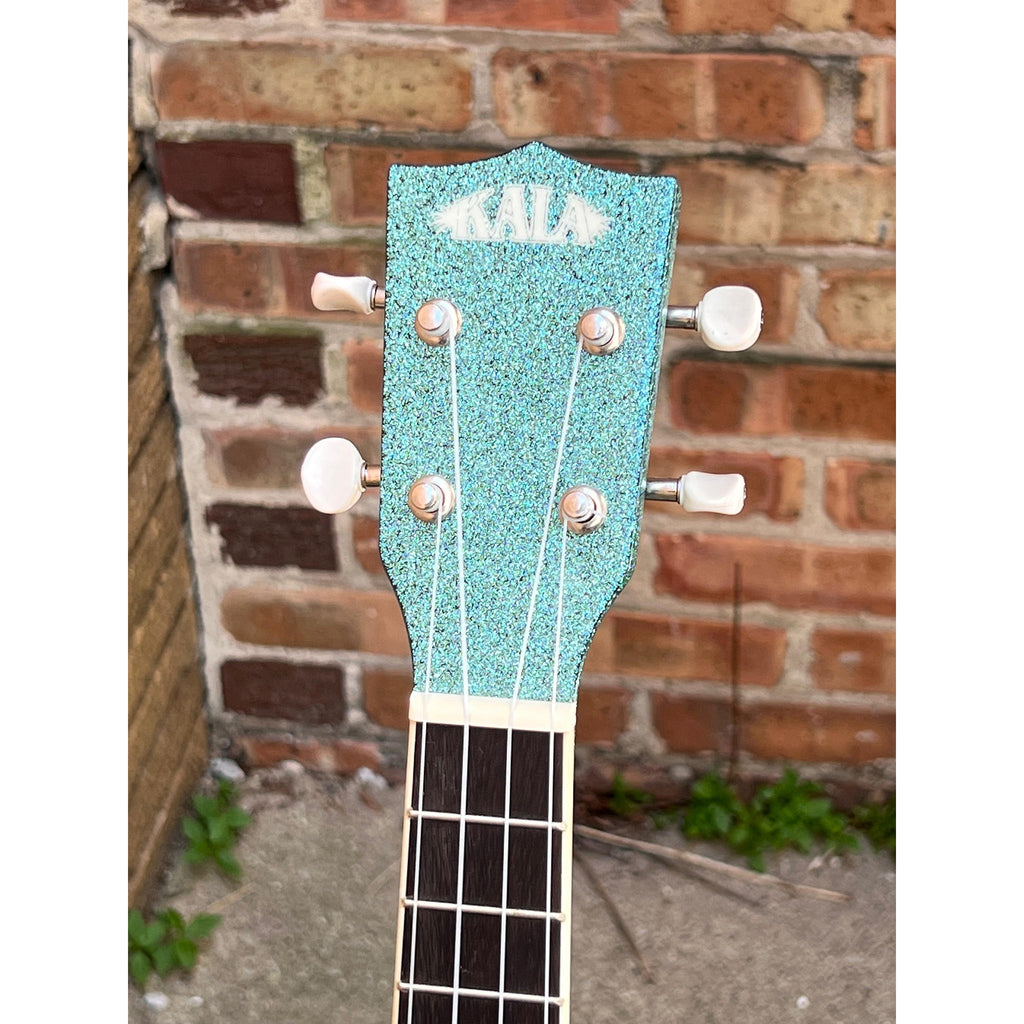 Kala Rhapsody In Blue Sparkle Concert Ukulele