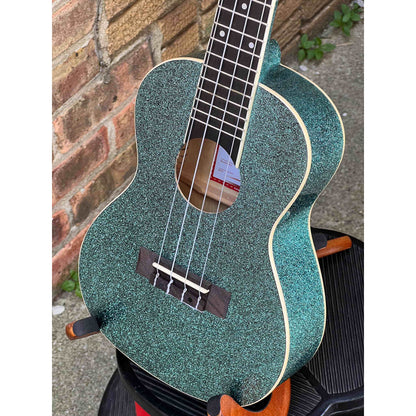 Kala Rhapsody In Blue Sparkle Concert Ukulele