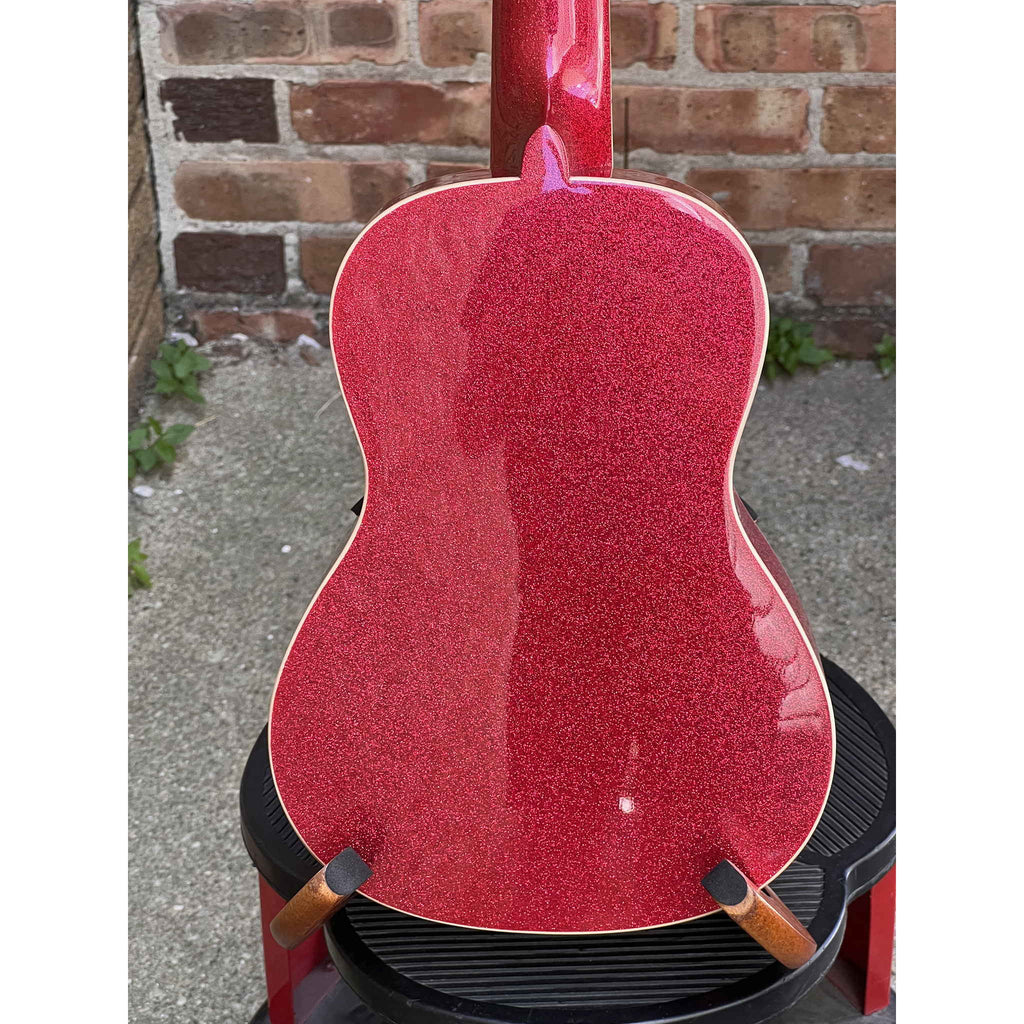 Kala Ritzy Red Sparkle Concert Ukulele