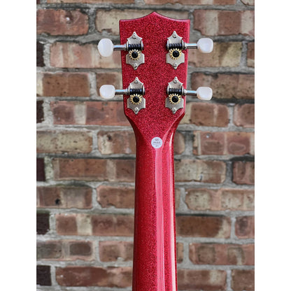 Kala Ritzy Red Sparkle Concert Ukulele