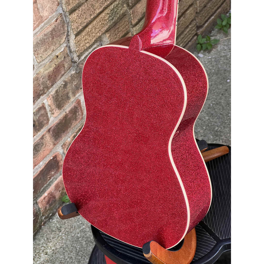Kala Ritzy Red Sparkle Concert Ukulele