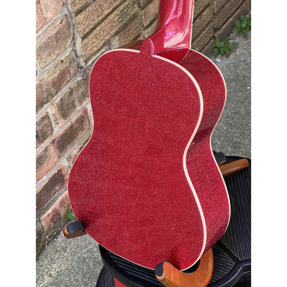 Kala Ritzy Red Sparkle Concert Ukulele
