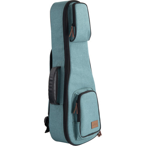 Kala Sonoma Coast Collection Baritone Ukulele Case Bodega Blue