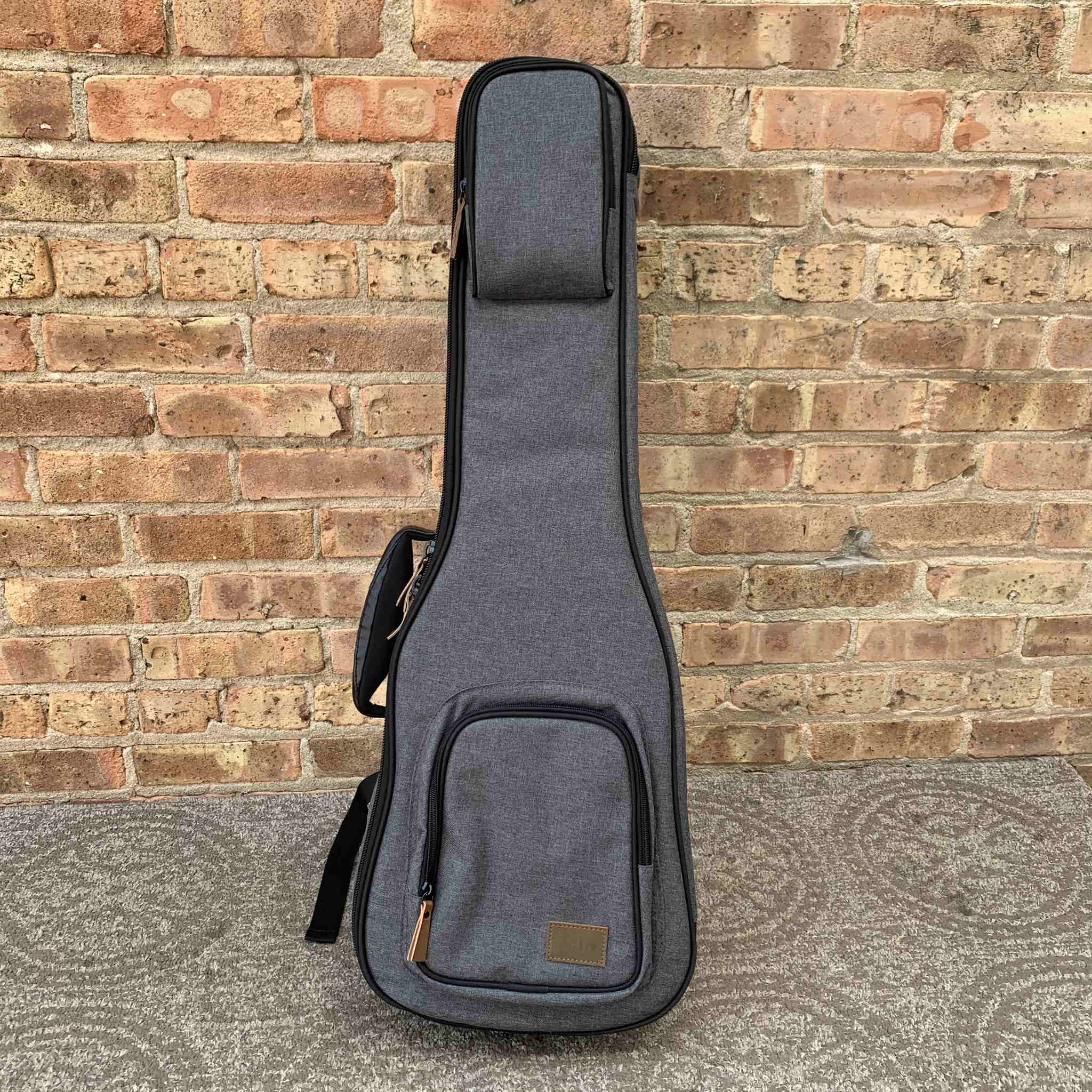 Kala Sonoma Deluxe Baritone Ukulele Cloth Case Charcoal