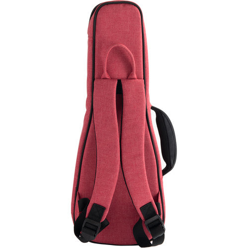 Kala Sonoma Deluxe Concert Ukulele Cloth Case Red