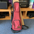 Kala Sonoma Deluxe Soprano Ukulele Cloth Case Red