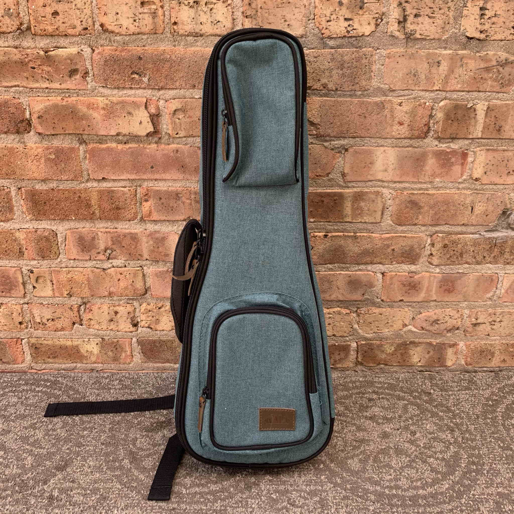 Kala Sonoma Deluxe Soprano Ukulele Cloth Case Turquoise