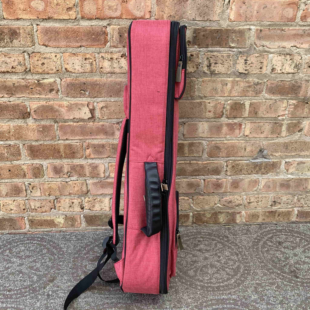 Kala Sonoma Deluxe Tenor Ukulele Cloth Case Red