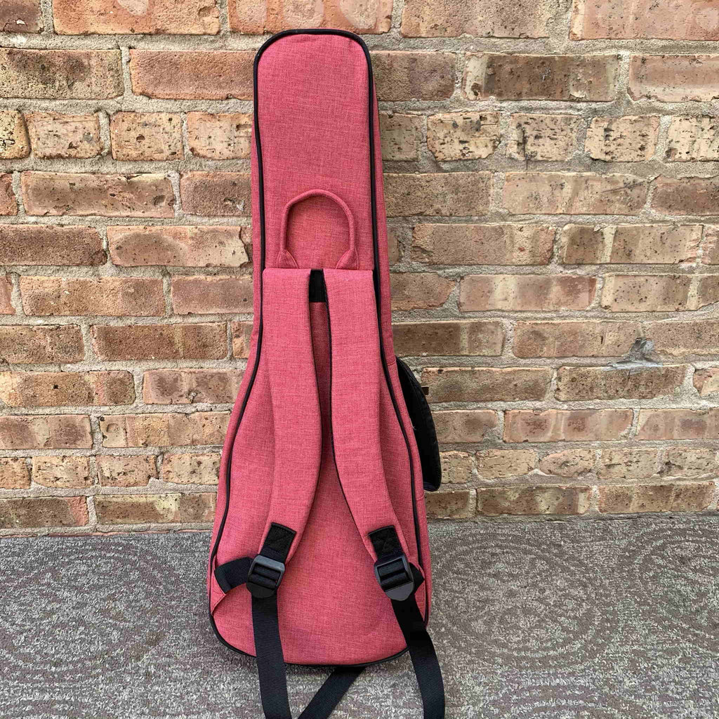 Kala Sonoma Deluxe Tenor Ukulele Cloth Case Red