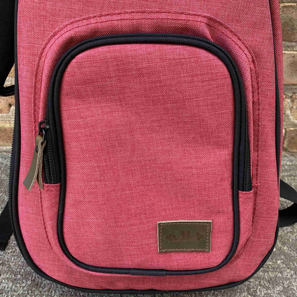 Kala Sonoma Deluxe Tenor Ukulele Cloth Case Red