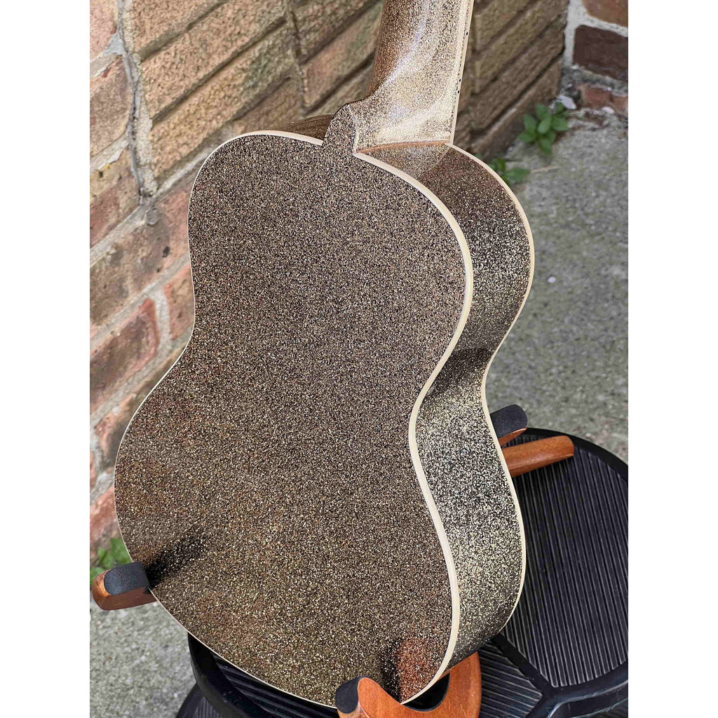 Kala Stardust Gold Sparkle Concert Ukulele