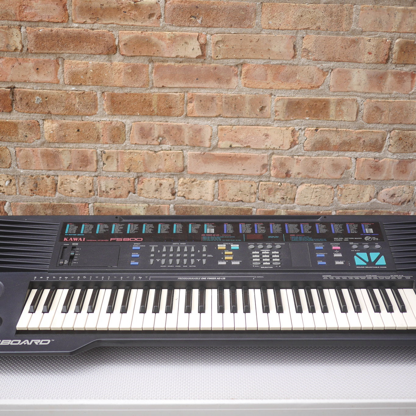 Kawaii FS800 Synthesizer Keyboard SUPERBOARD Vintage 1980s