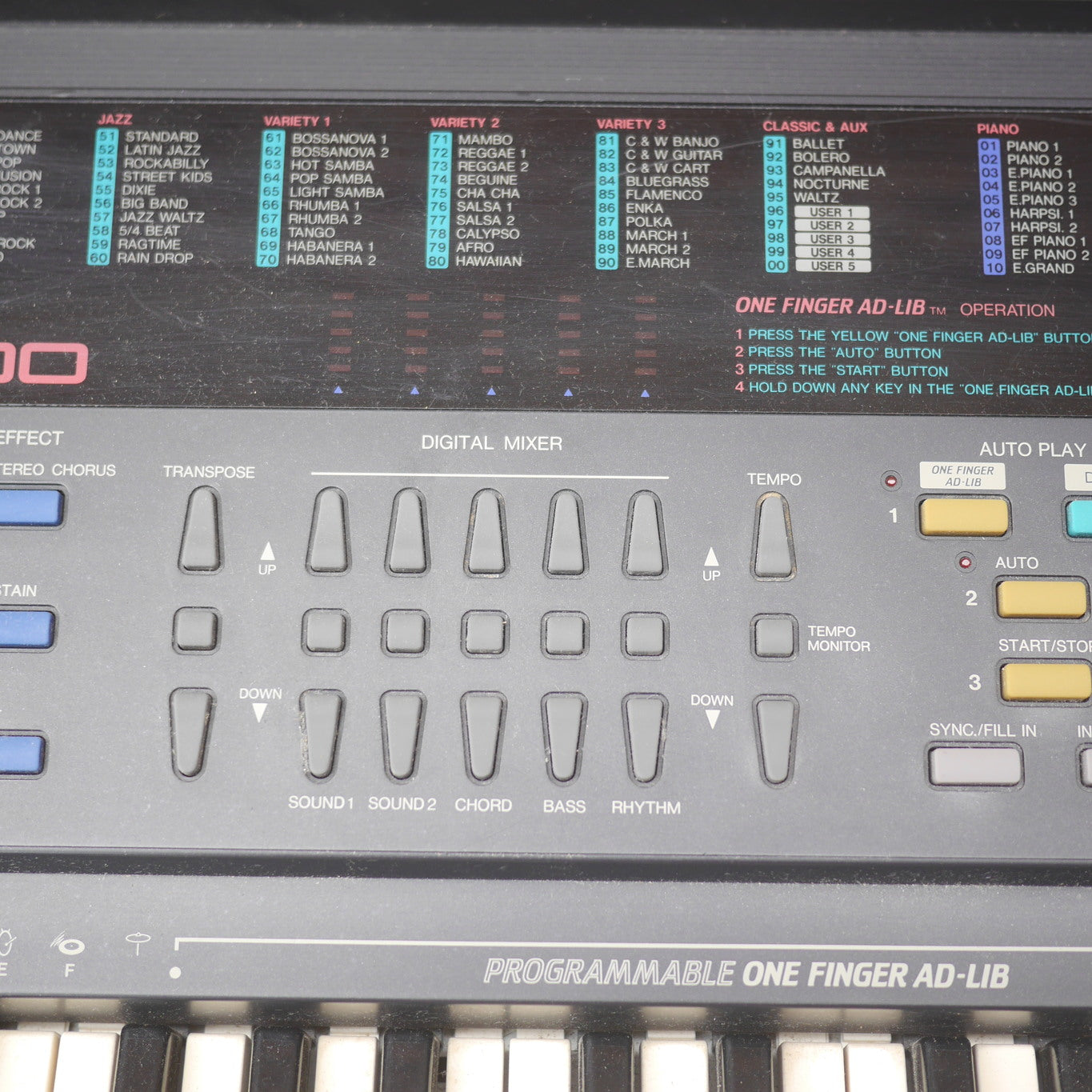 Kawaii FS800 Synthesizer Keyboard SUPERBOARD Vintage 1980s