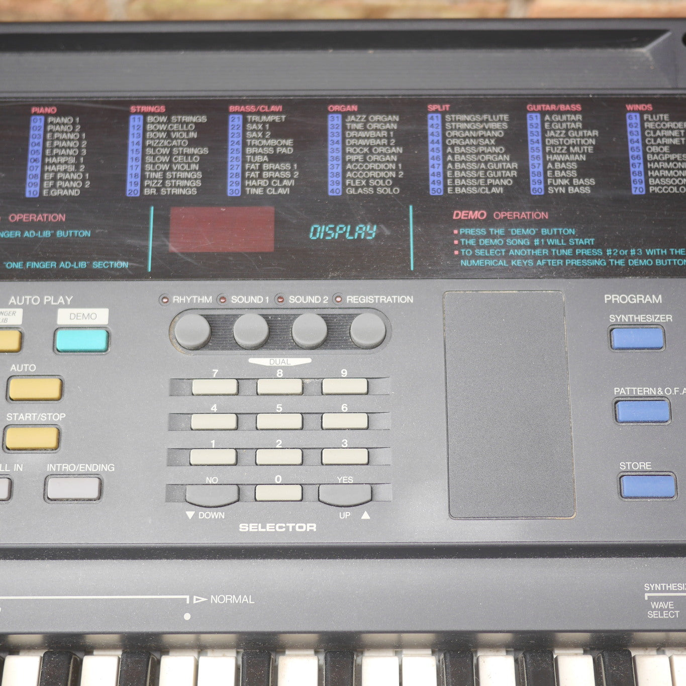 Kawaii FS800 Synthesizer Keyboard SUPERBOARD Vintage 1980s