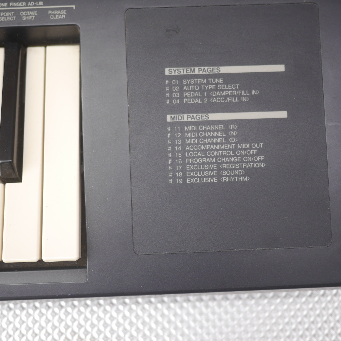 Kawaii FS800 Synthesizer Keyboard SUPERBOARD Vintage 1980s