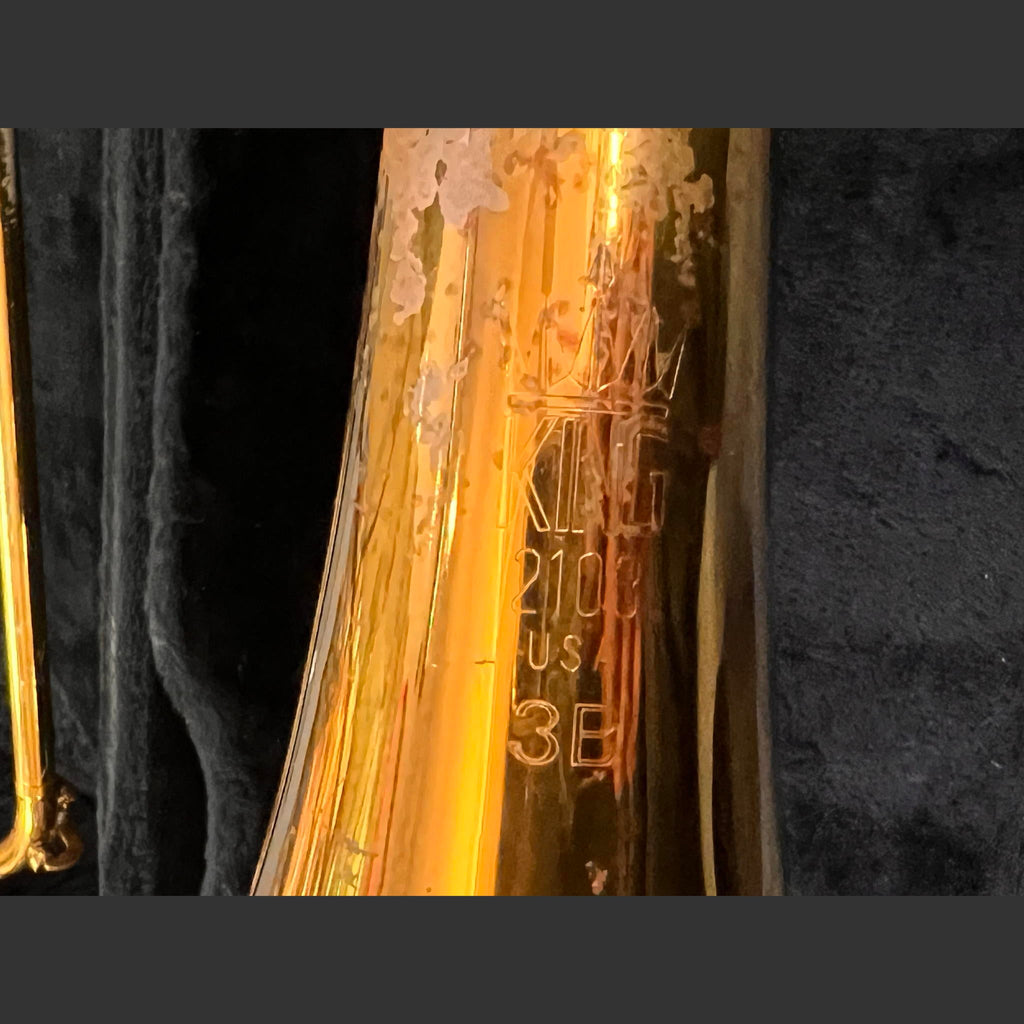 King 3B Trombone with F-trigger lacquer used