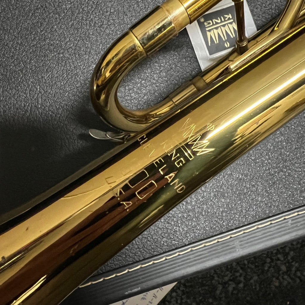 King Cleveland Trumpet Brass Vintage 1970s (used)