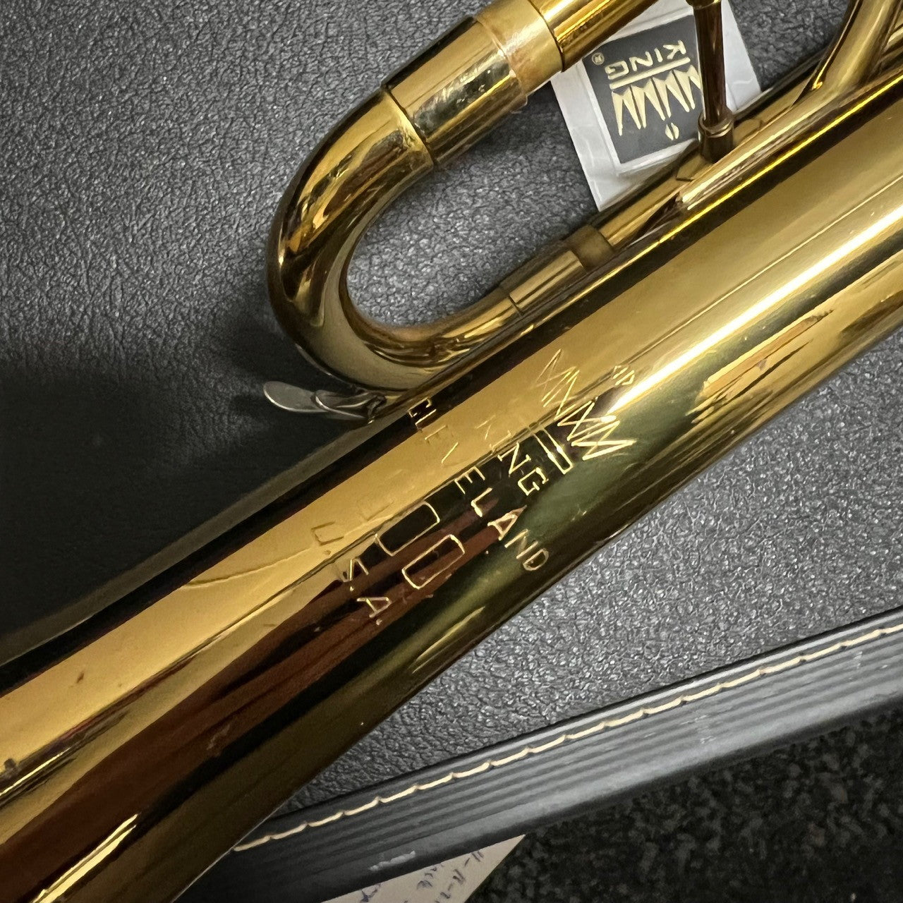 King Cleveland Trumpet Brass Vintage 1970s (used)