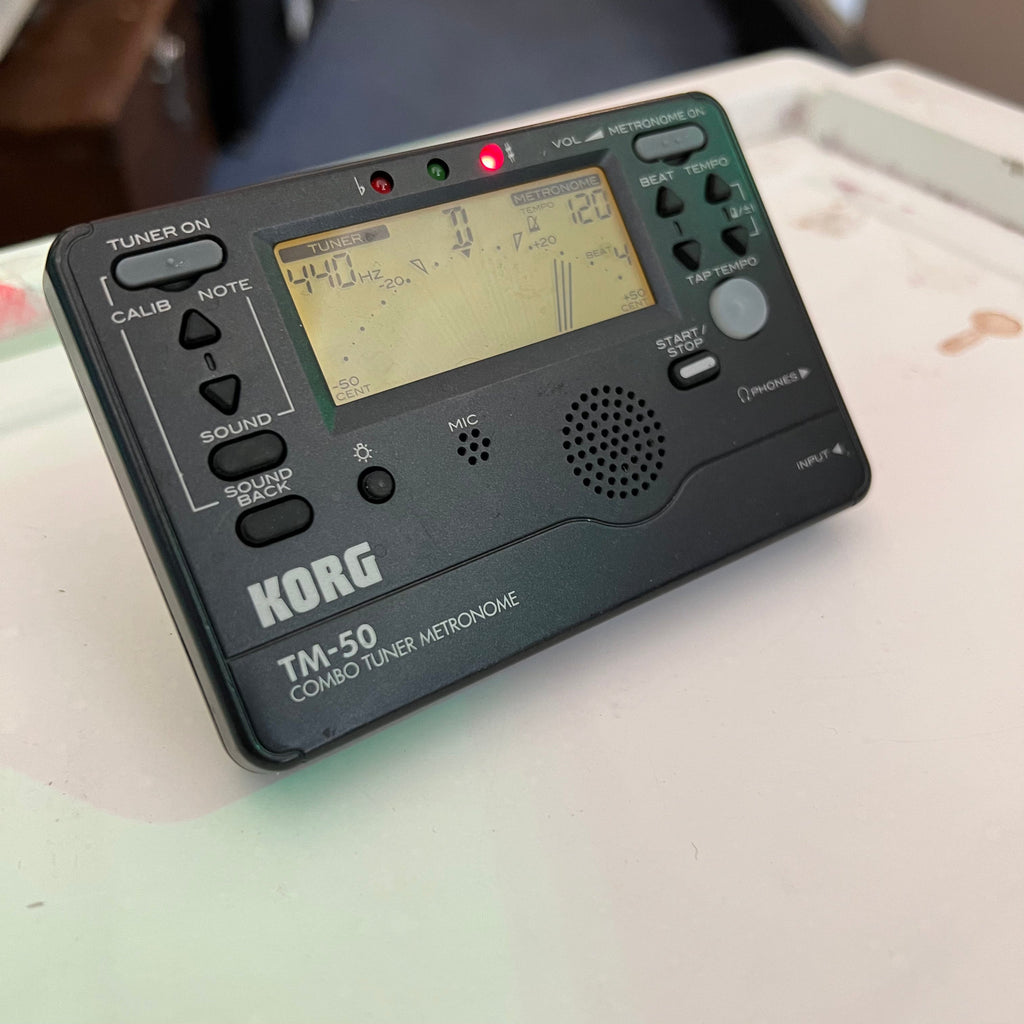 Korg TM-50 Metronome/Tuner (used)