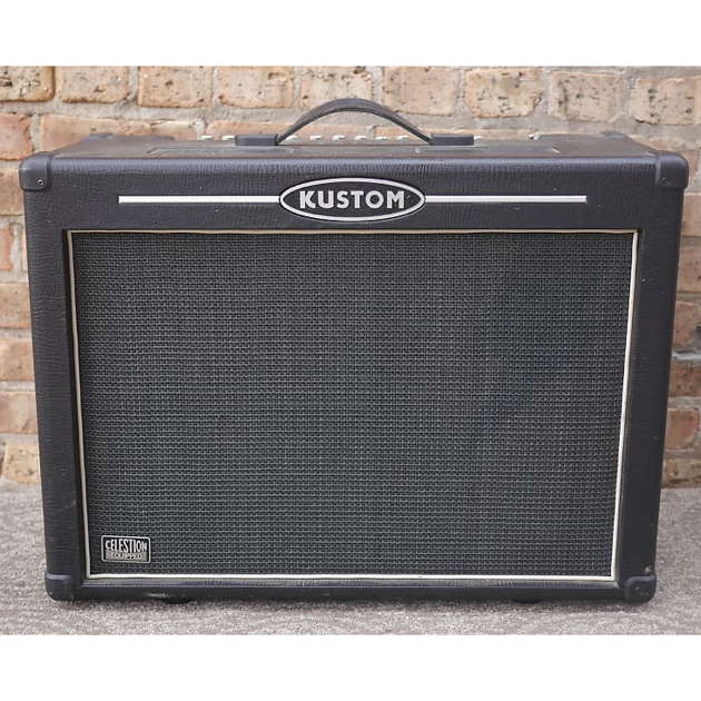 Kustom HV100 High Voltage Series Guitar Combo Amp 2006 Black