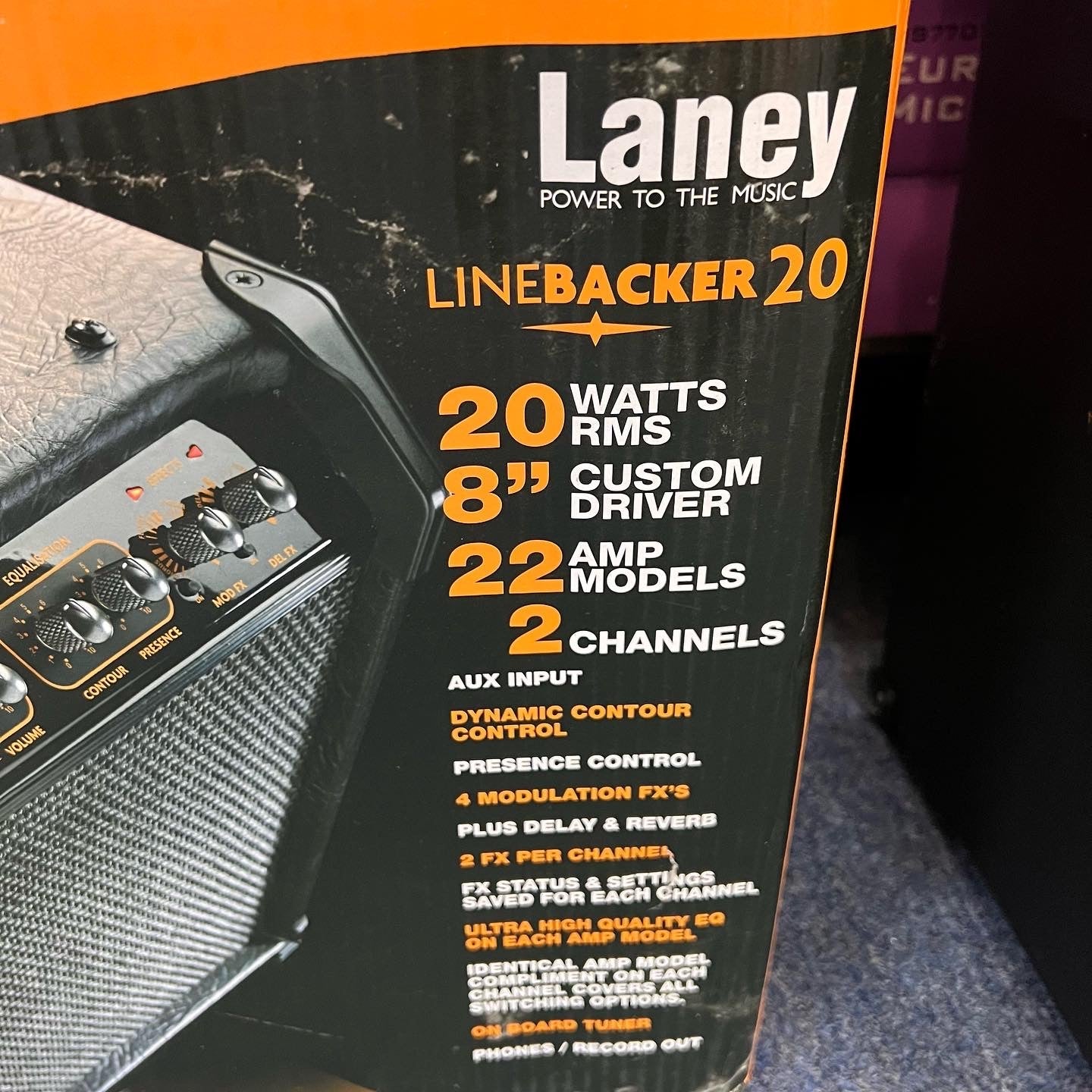Laney Linebacker 20 Guitar Combo practice amp excellent