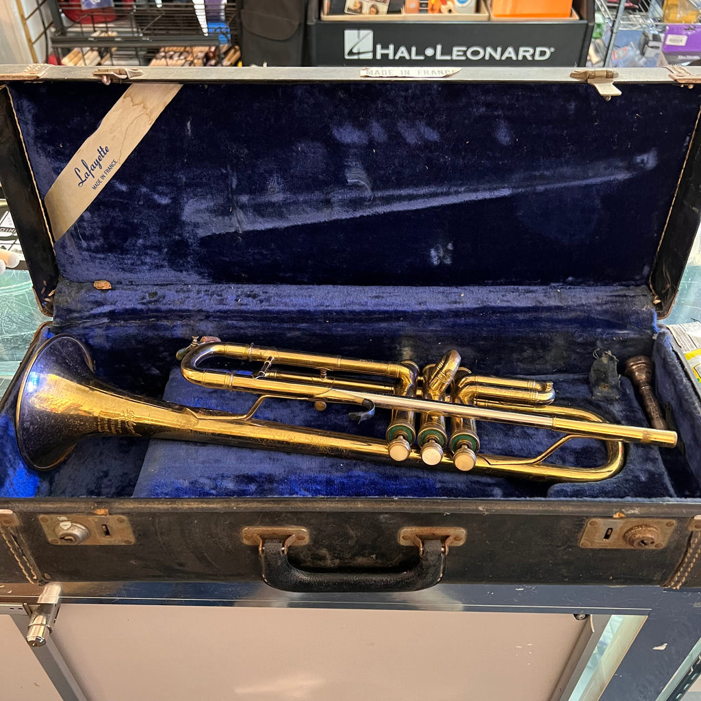 Layfayette Made by Couesnon Trumpet France Vintage