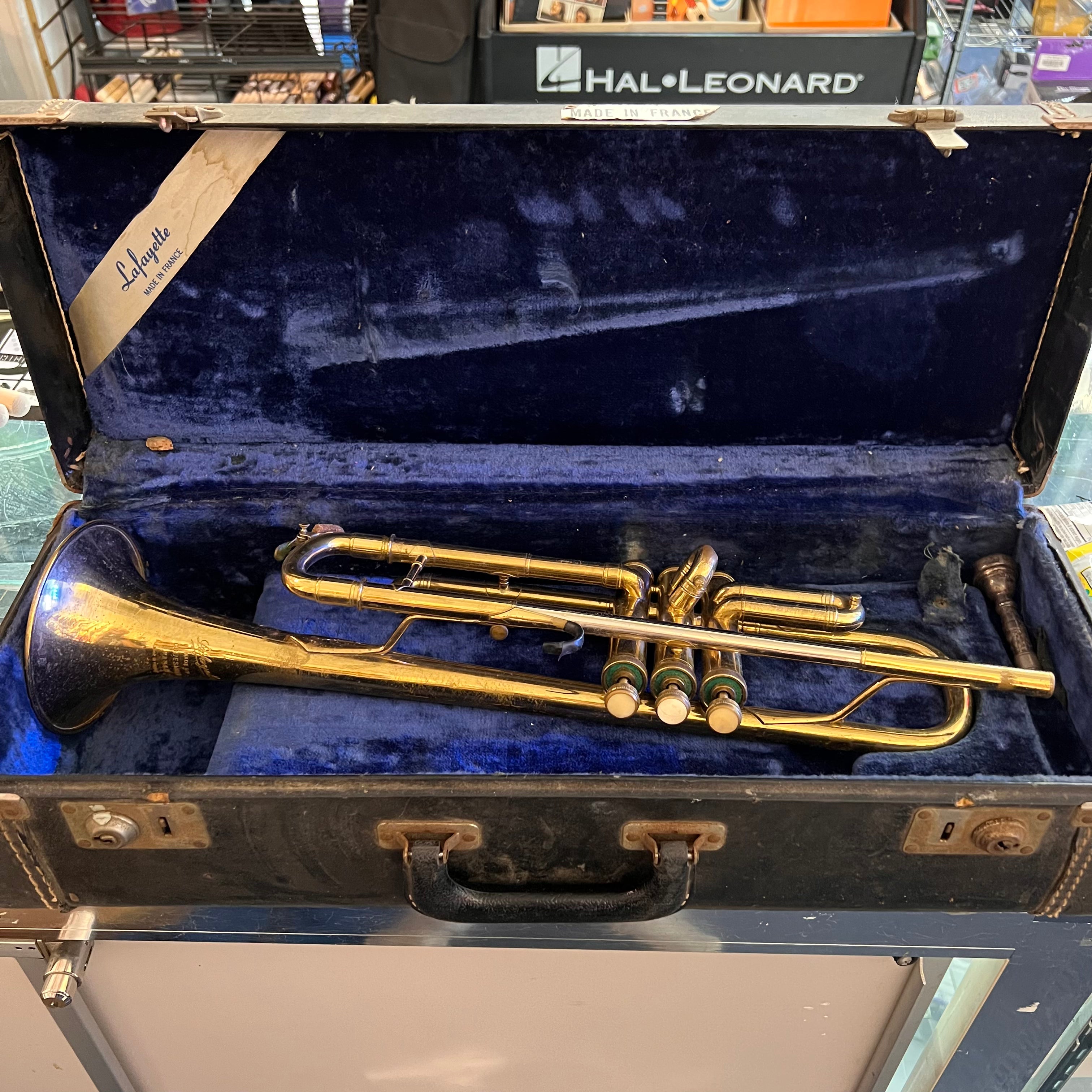 Layfayette Made by Couesnon Trumpet France Vintage