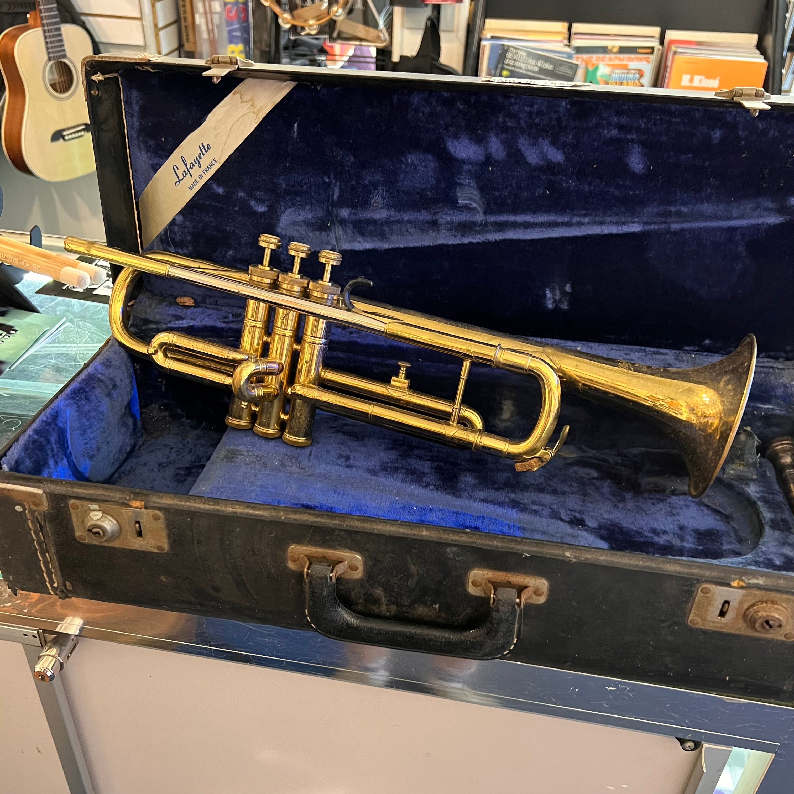 Layfayette Made by Couesnon Trumpet France Vintage