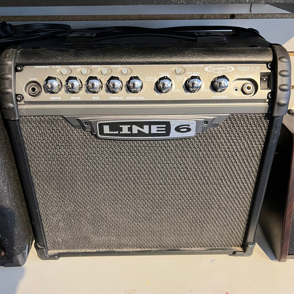 Line 6 Spider III 15 Watt Guitar Practice Amp (used)