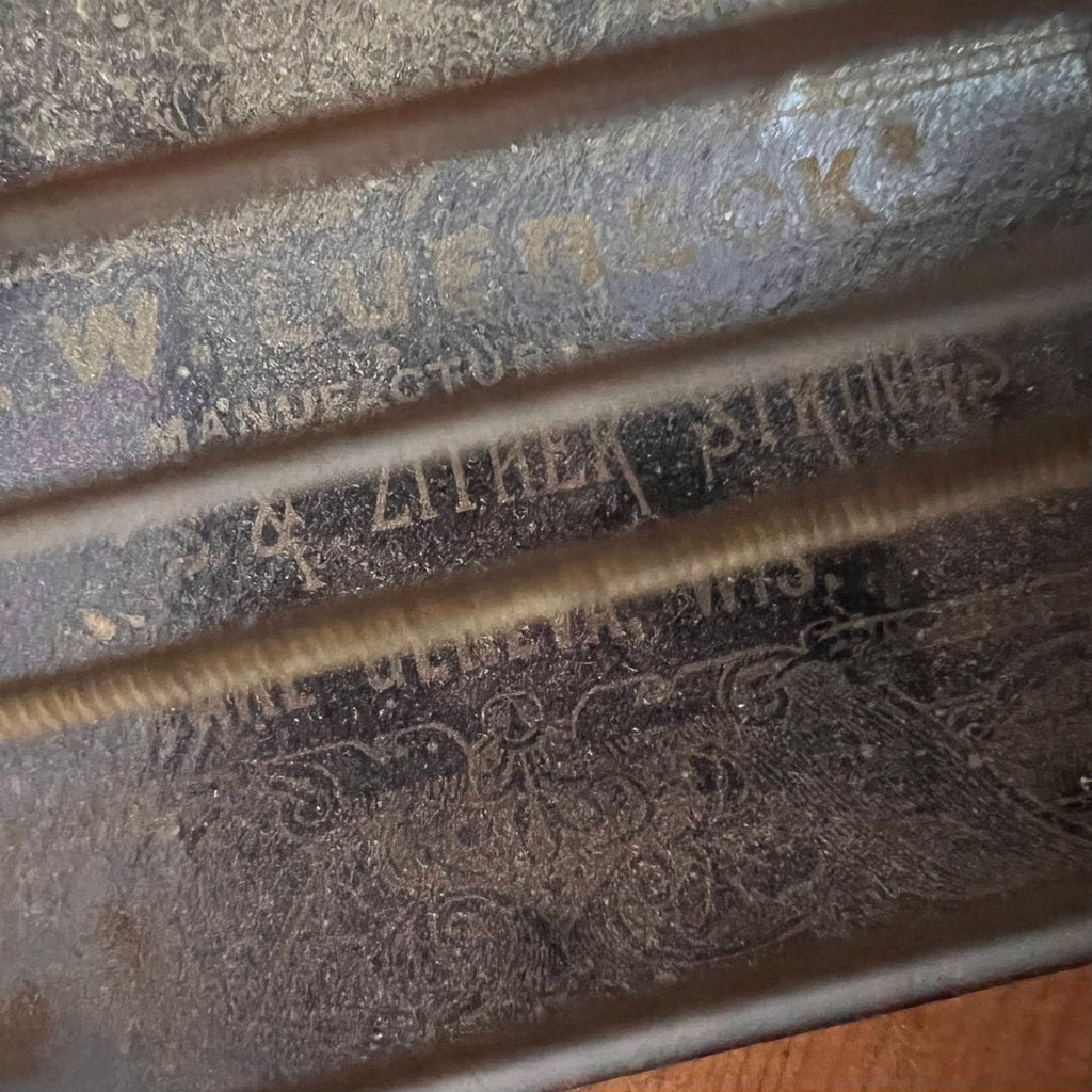 Luebeck Zither w/case Lake Geneva WIS. Vintage (used)