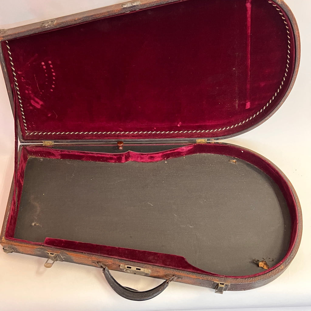 Luebeck Zither w/case Lake Geneva WIS. Vintage (used)