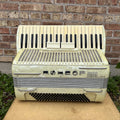 Milano "Louise" Piano Accordion White 1950s