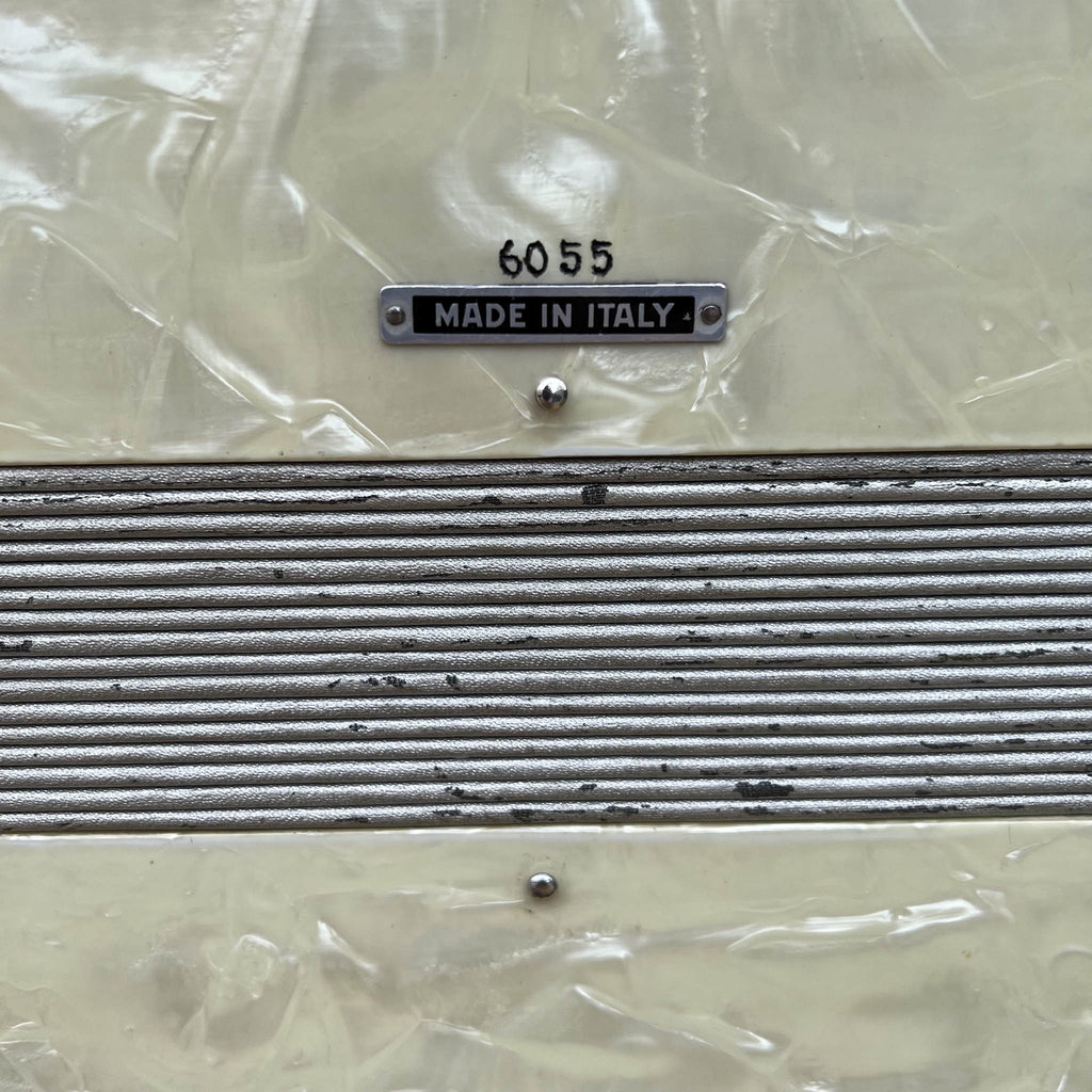 Milano "Louise" Piano Accordion White 1950s