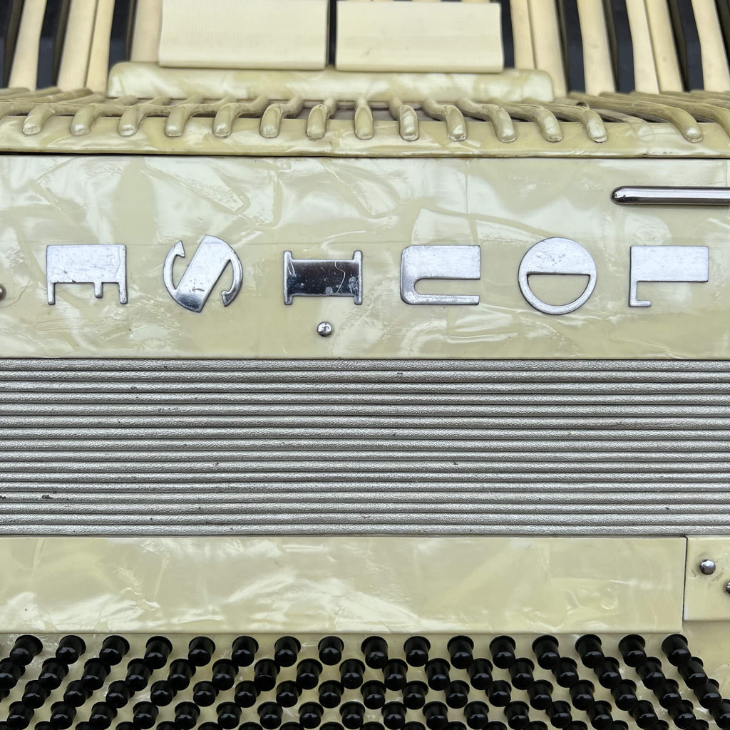 Milano "Louise" Piano Accordion White 1950s