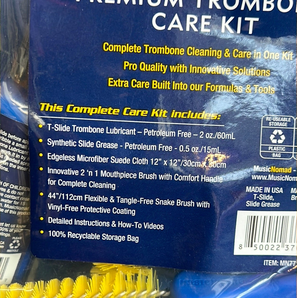 Music Nomad Premium Trombone Care Kit - 5 pc.