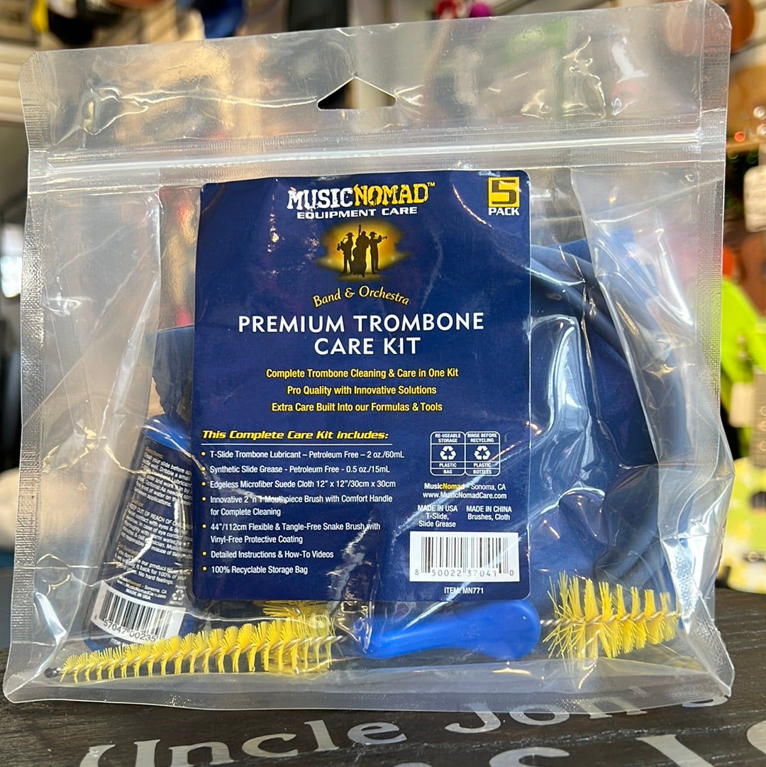 Music Nomad Premium Trombone Care Kit - 5 pc.