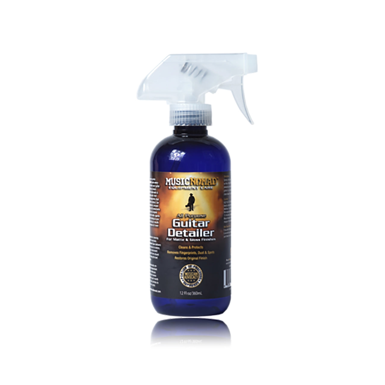 Music Nomad Guitar Detailer Tech Size - Matte & Gloss Cleaner
