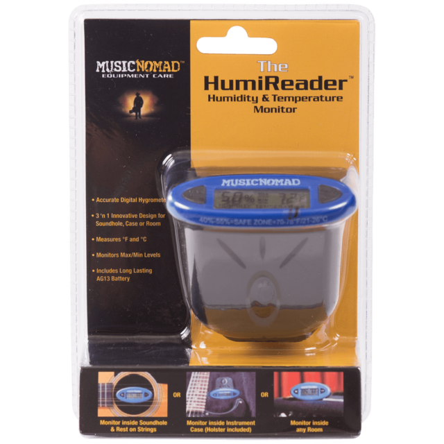 Music Nomad The HumiReader - Humidity & Temperature Monitor