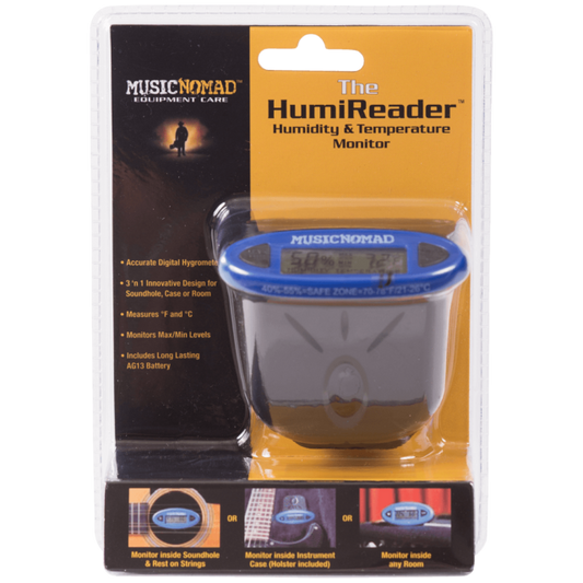 Music Nomad The HumiReader - Humidity & Temperature Monitor