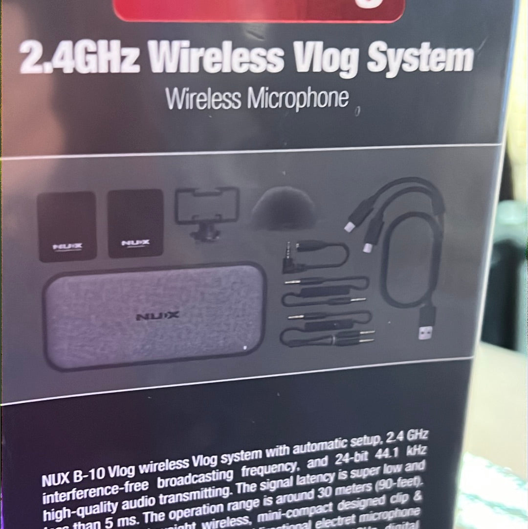 NUX B-10 Vlog Wireless Microphone