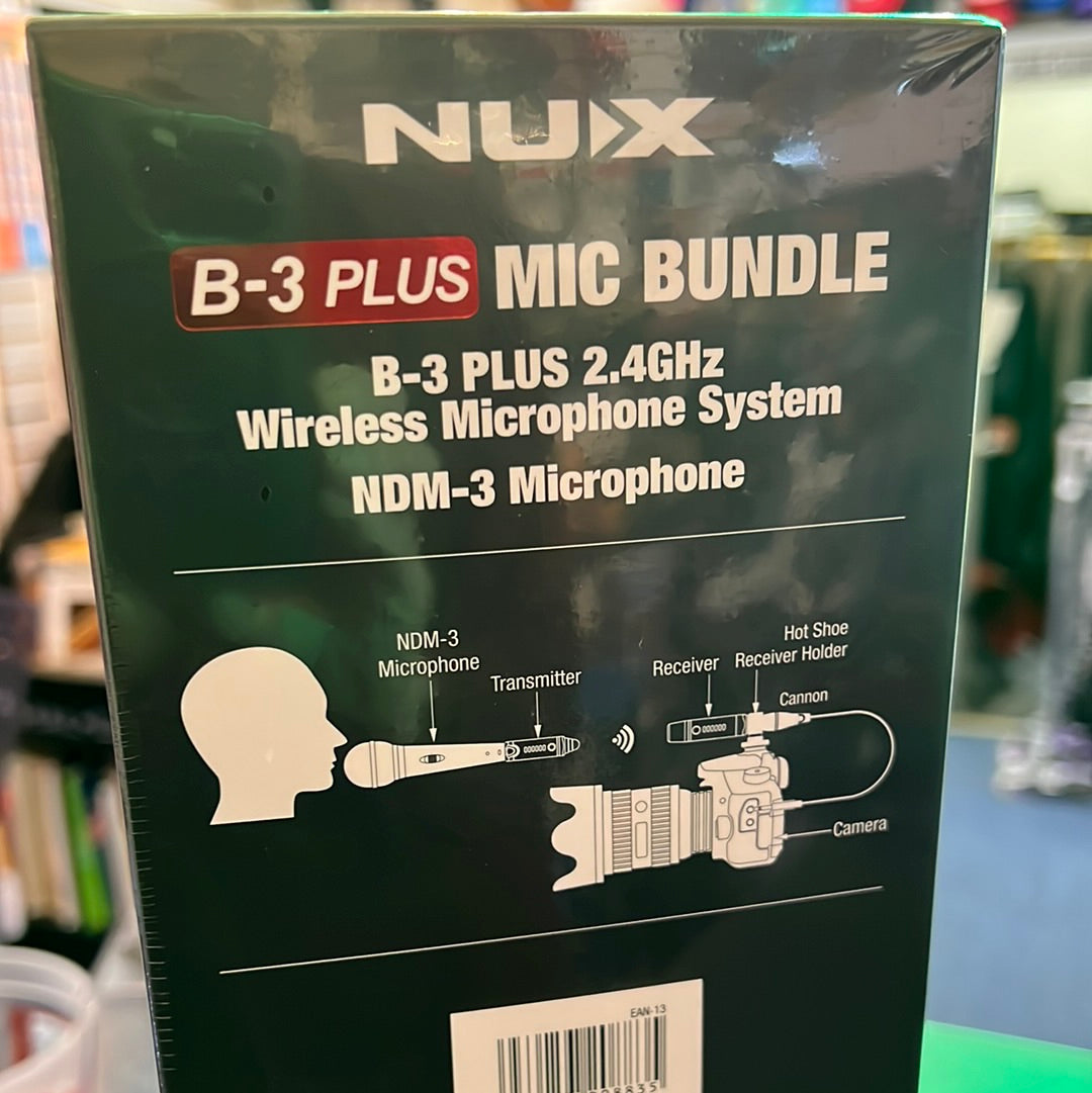 NUX B3RC Wireless Microphone System Bundle