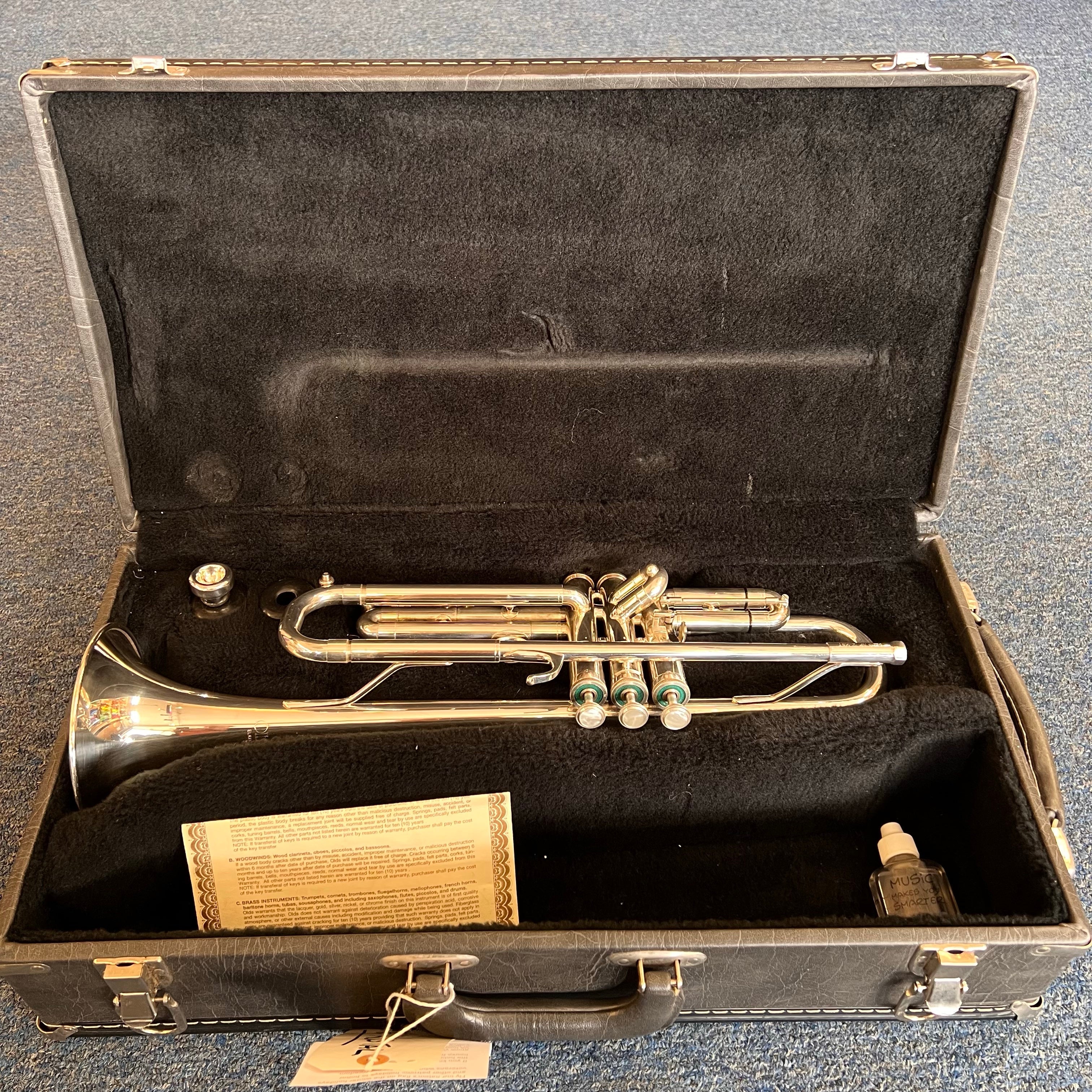 OLDS NP12 MST Silver Pro Trumpet 1990s