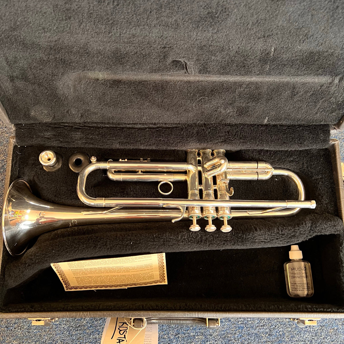OLDS NP12 MST Silver Pro Trumpet 1990s