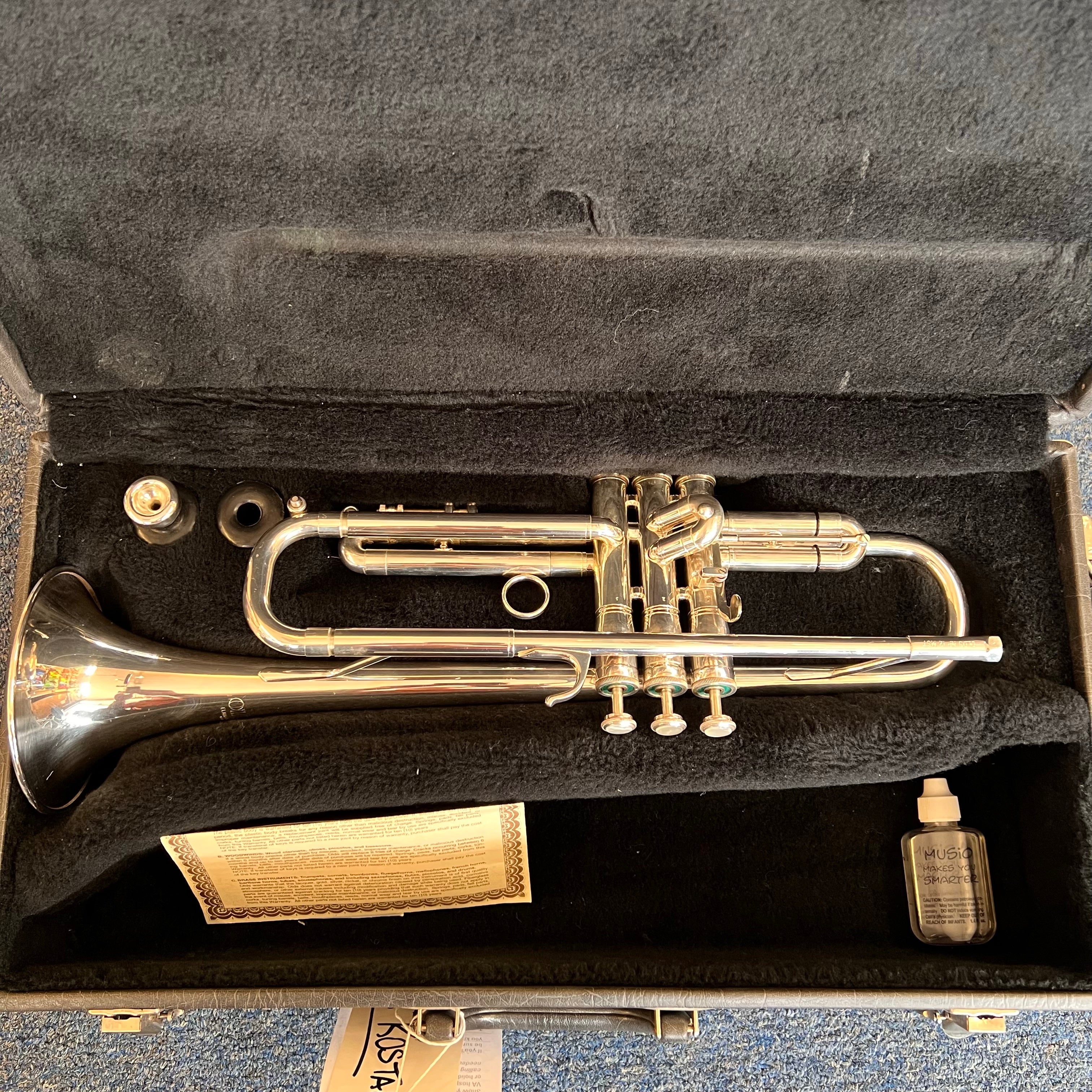 OLDS NP12 MST Silver Pro Trumpet 1990s